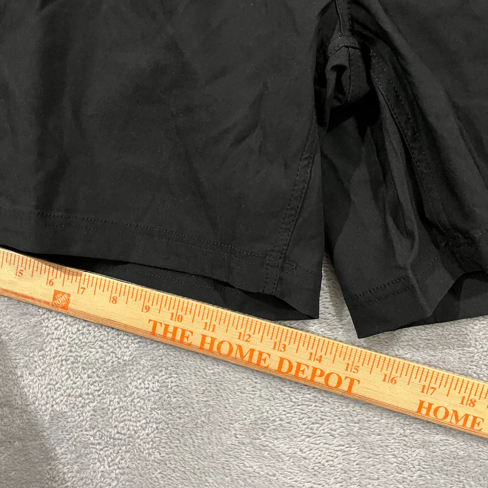 Prana Halle Plus II Shorts Womens 22W Black Standard Fit Moisture Wicking Hiking