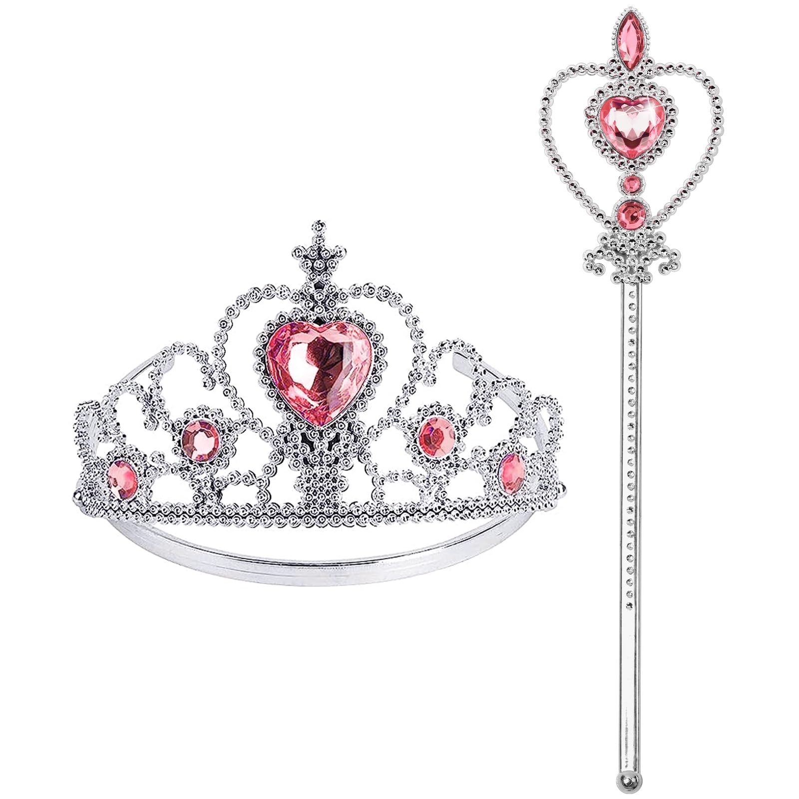 Princess Dress up Accessories Princess Crown Tiara for Little Girls, Toddler Tia