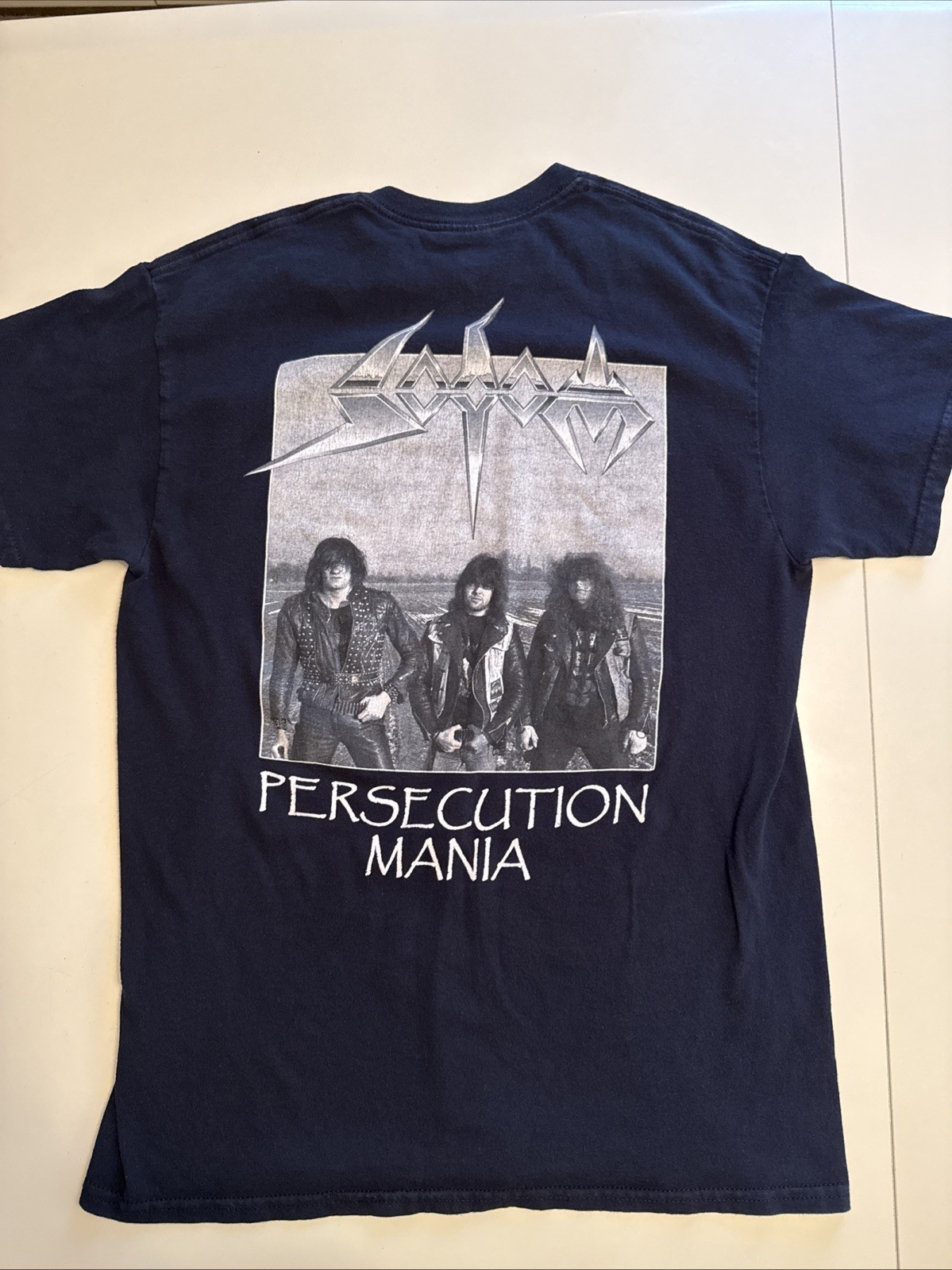 Official Vintage Sodom Persecution Mania M Medium Tee Shirt German Thrash