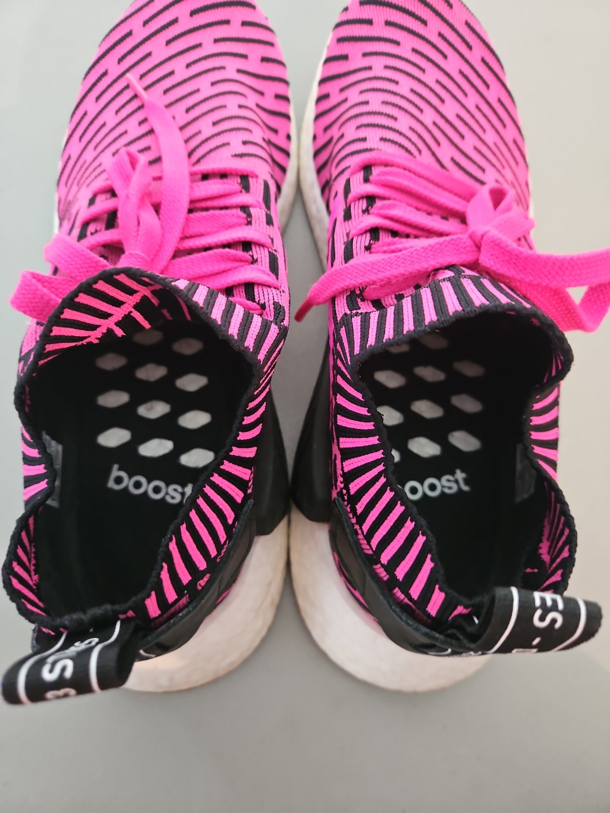 Adidas NMD_R2 Primeknit “Japan Pack” Shock Pink/Shock Pink/Core Black Size 12.5