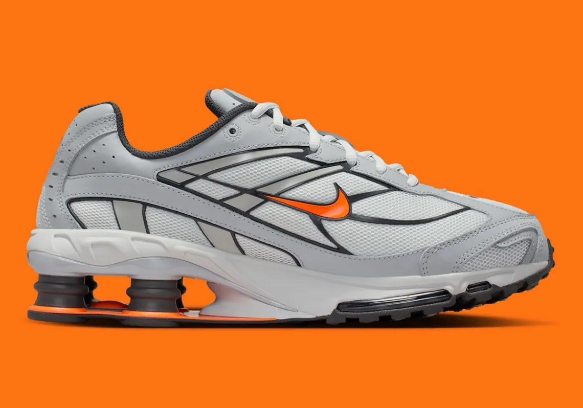 Nike Shox Ride 2 Photon Dust Grey Orange Running Sneakers IO4296-004 Men’s Sizes