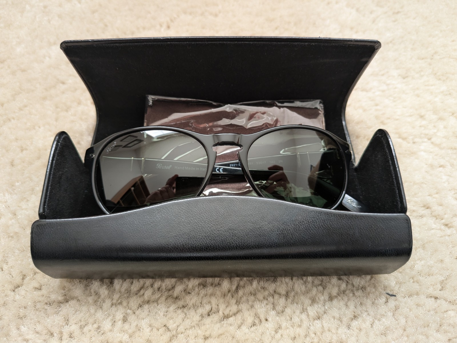 Persol Sunglasses Polarized Lens – Made in Italy – 2931-S 95/31 53 17 140 3N
