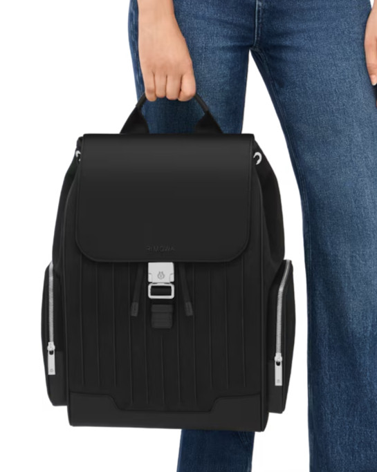 RIMOWA NEVER STILL Canvas Backpack (2026), Large – Black (No Tags)
