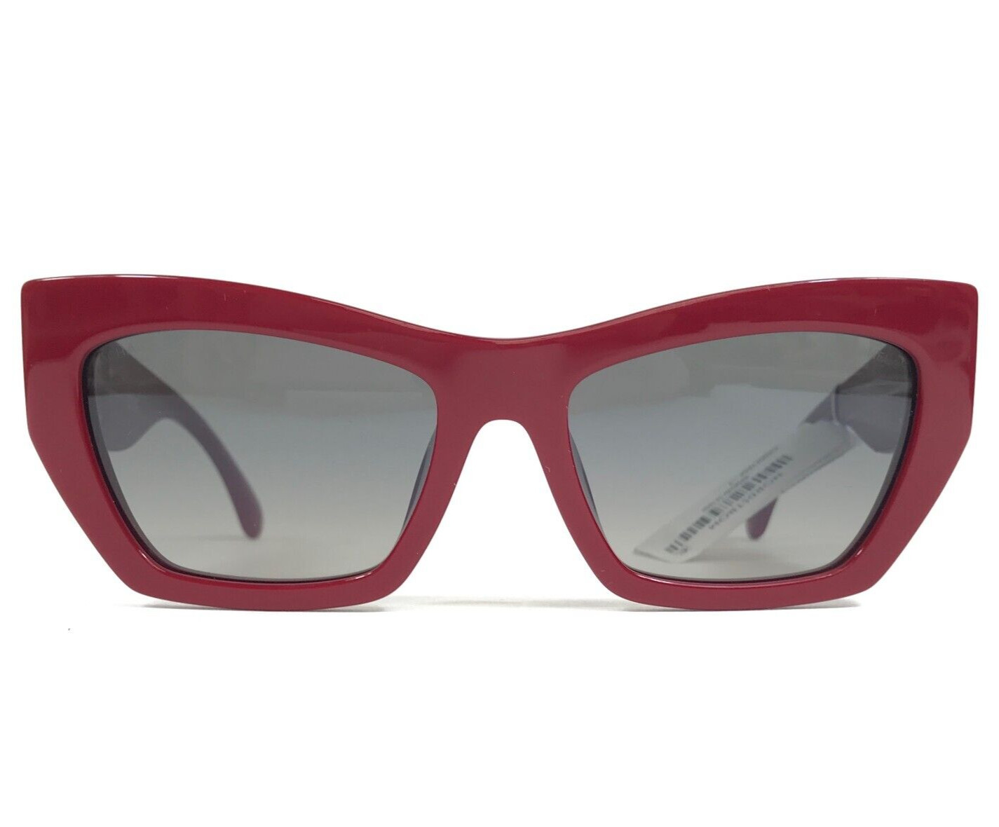 Chanel Sunglasses 5527-A c.1759/71 Burgundy Asian Fit Frame Gray Gradient Lenses