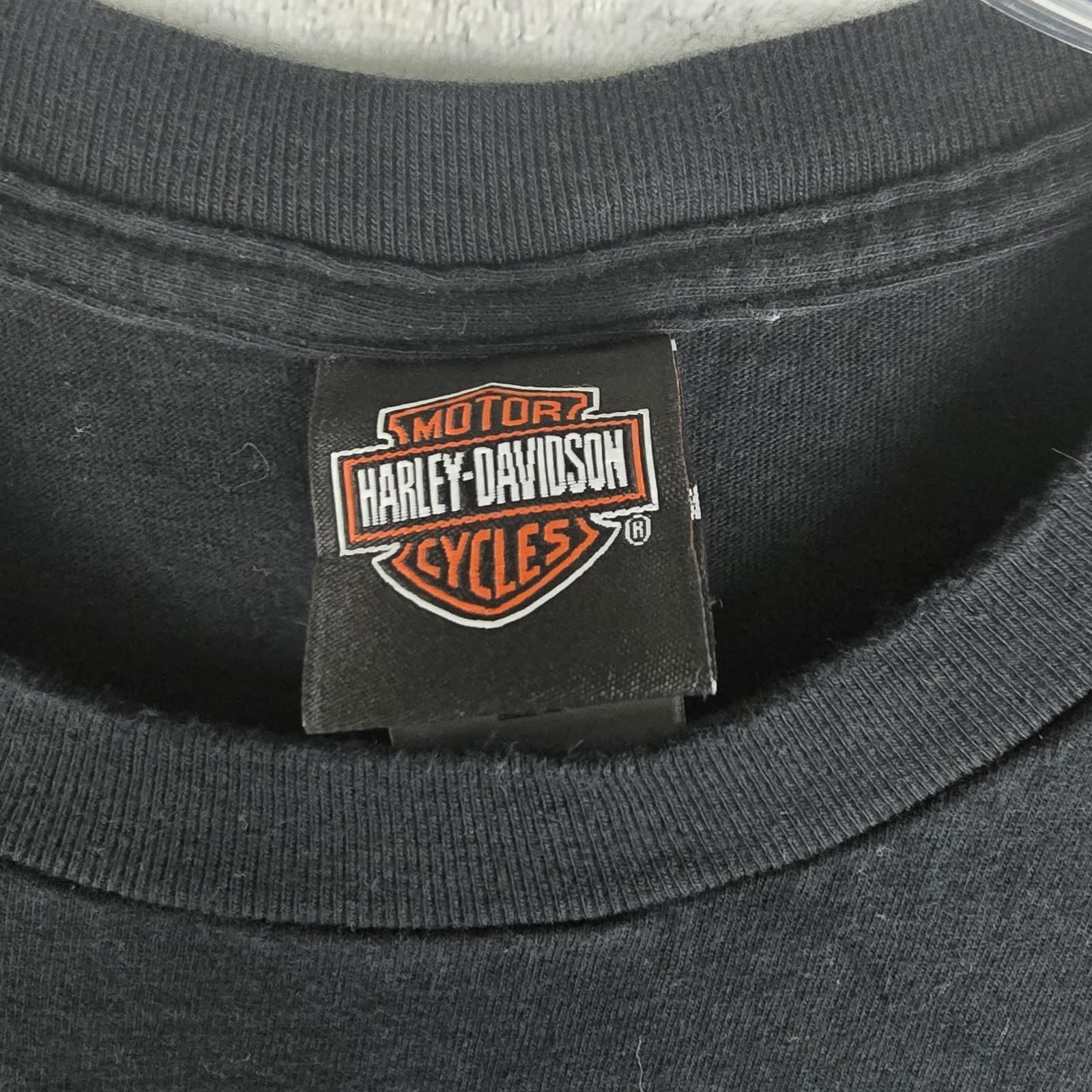 Harley Davidson Pat Rogers Speedway Tee Shirt Black Concord NC XL 2009