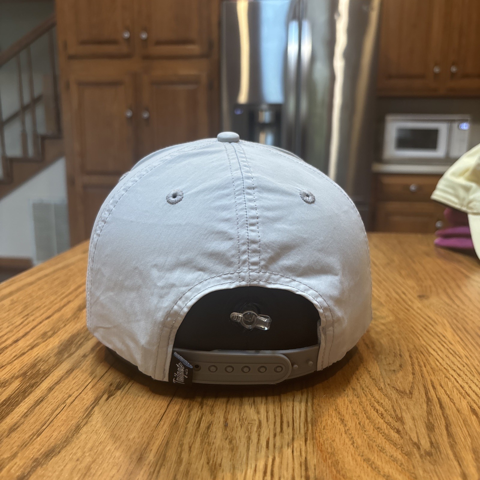 Snapback Rope Hat Tailgate Hat Co Gray Black Adjustable Cap Trucker Lifestyle