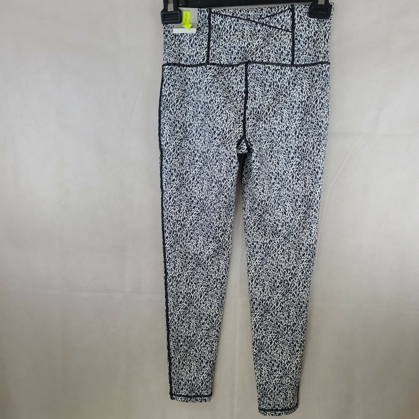 Ideology Pants Leopard Print Leggings High Rise Women White