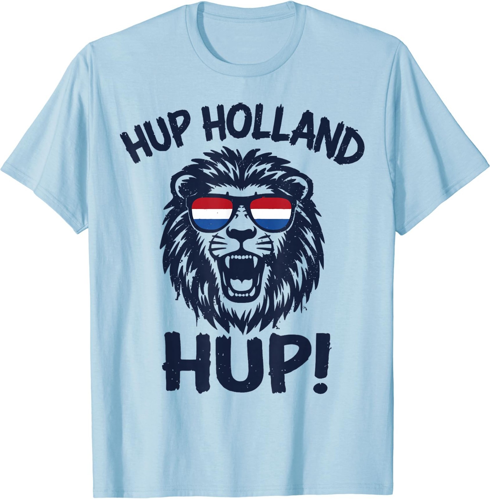 Hup Holland, Netherlands Flag Lion, Nederland Dutch Orange T-Shirt