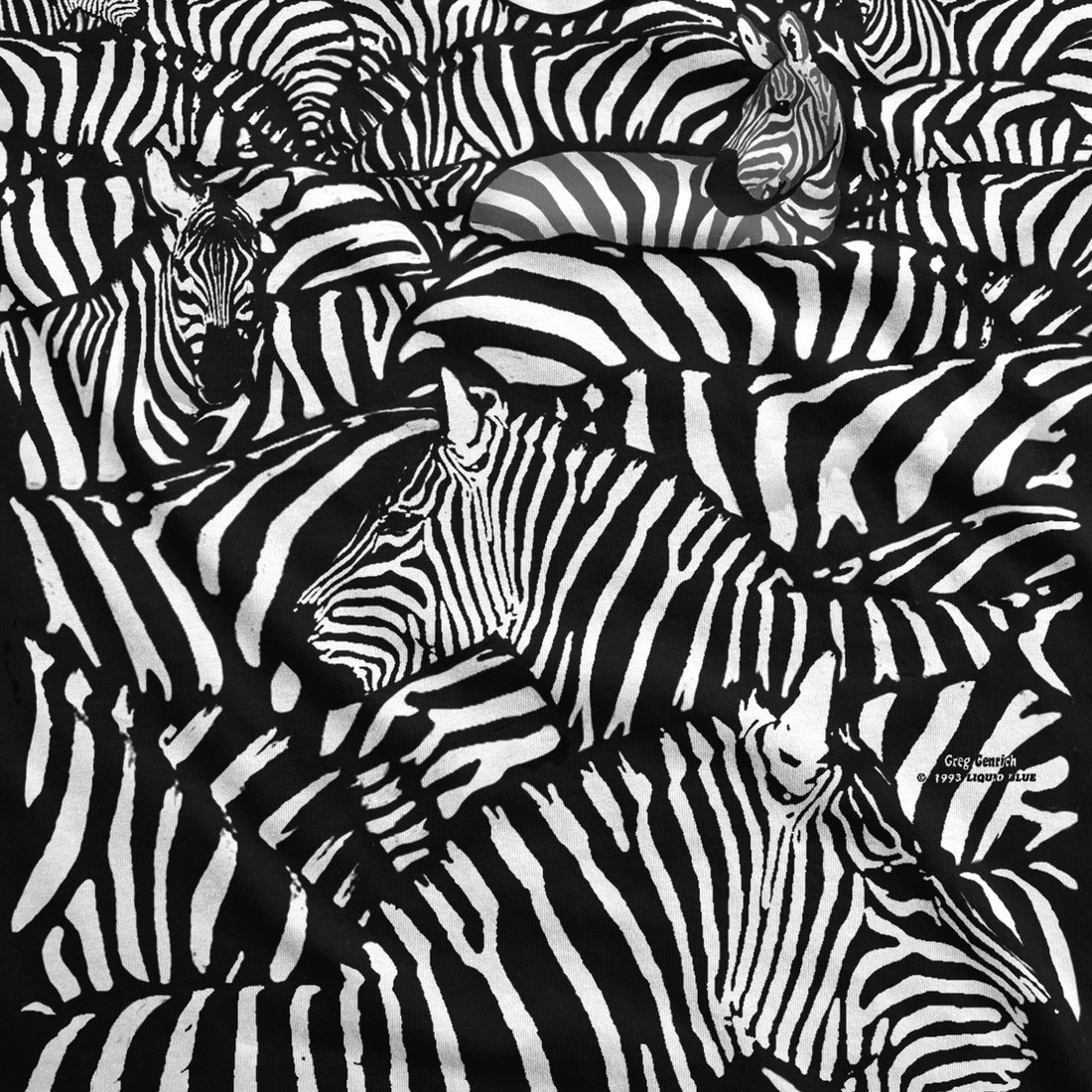 WHITE ZEBRA-STRIPES-BLACK-NATURE-AFRICAN WILDLIFE T-SHIRT S,M,L,XL,XXL