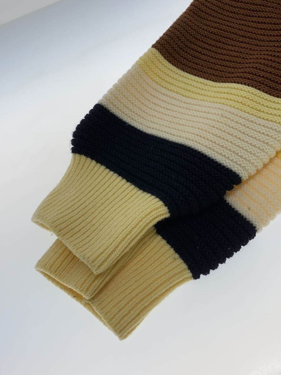 CULLNI Knit Sweater (Thick) Size 2 Wool BRW Solid Color 20-AW-035