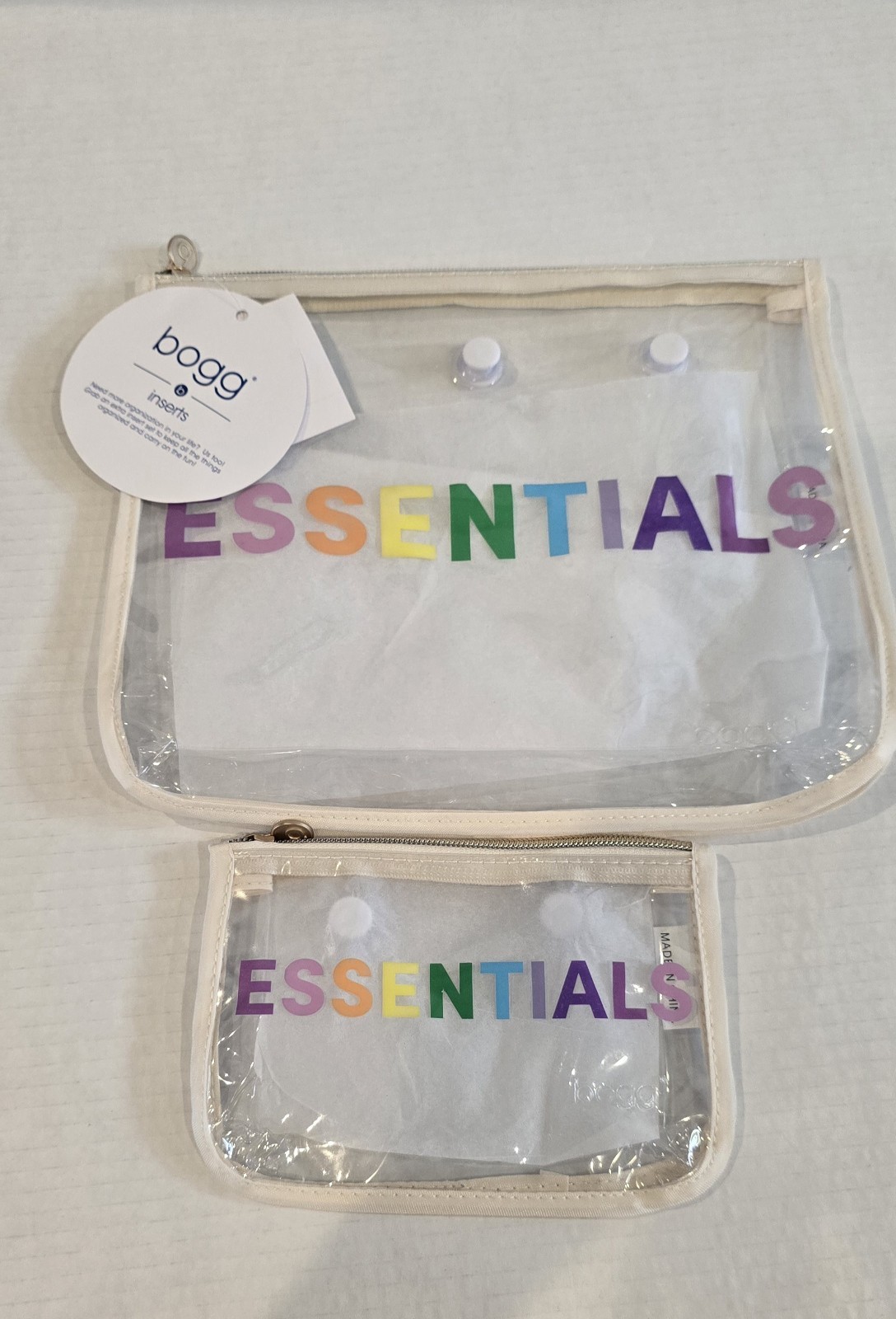 BOGG BAG BEAUTY DECORATIVE INSERT BAG ESSENTIALS MAKEUP BOGG BRAND NEW