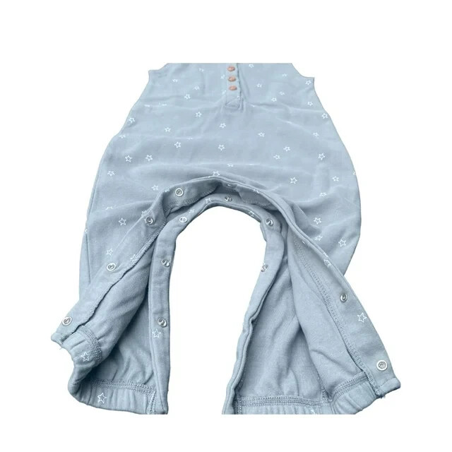 Q by Quincy Mae Baby Brushed Jersey Jumpsuit – Stars Size 3-6 Months