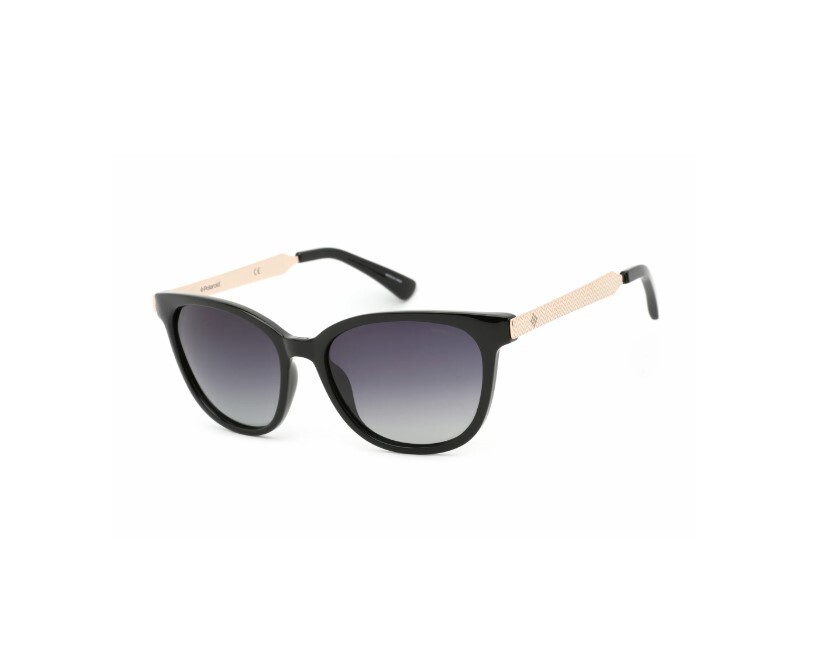 Polaroid Black Frame Grey Gradient Polarized Lens Sunglasses PLD 5015/S 0BMB