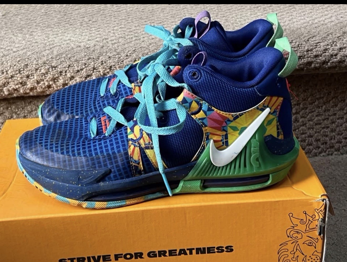 LeBron Witness VII size 7