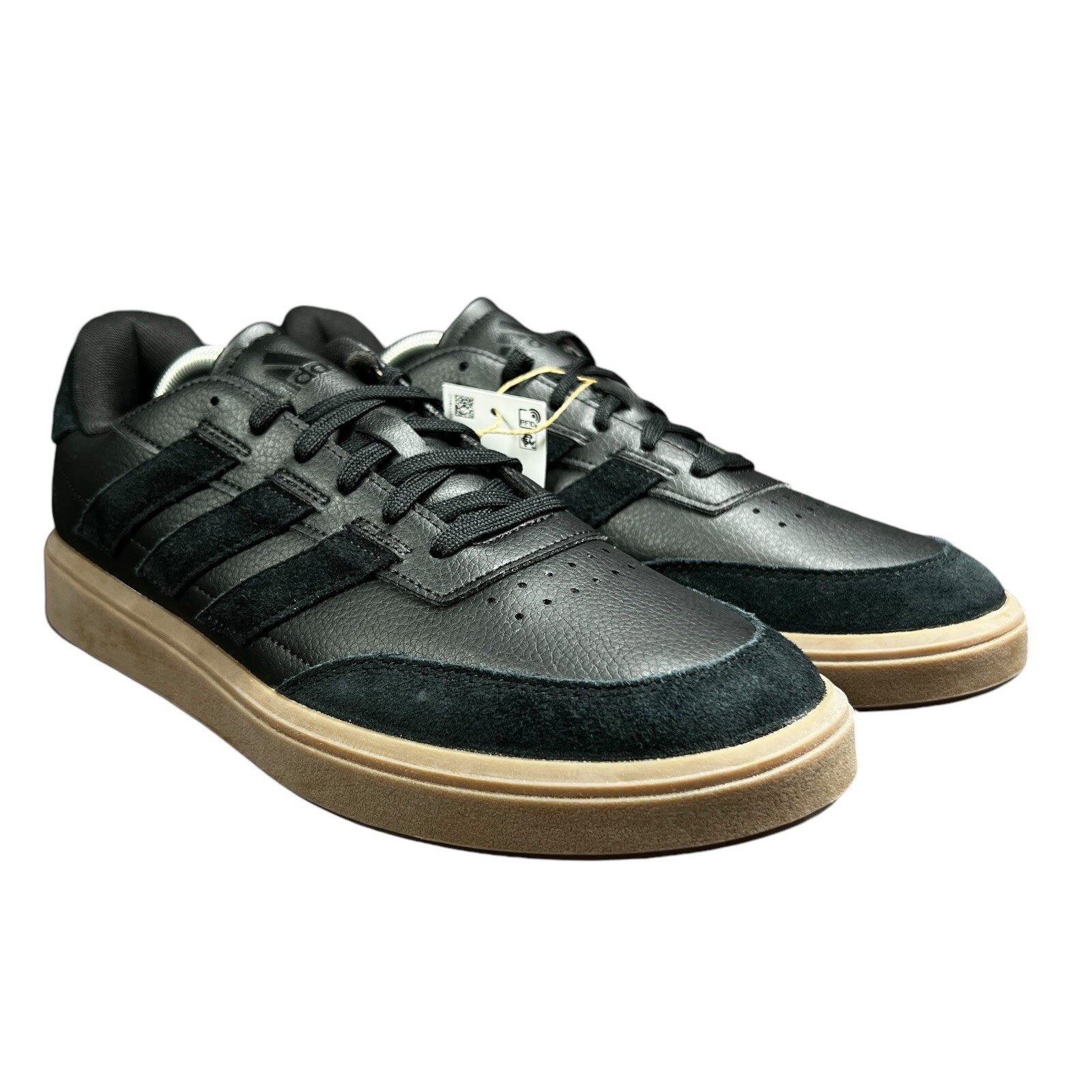 Adidas Courtblock Black Brown Shoes ID9077 Men’s Sizes 7.5 – 12