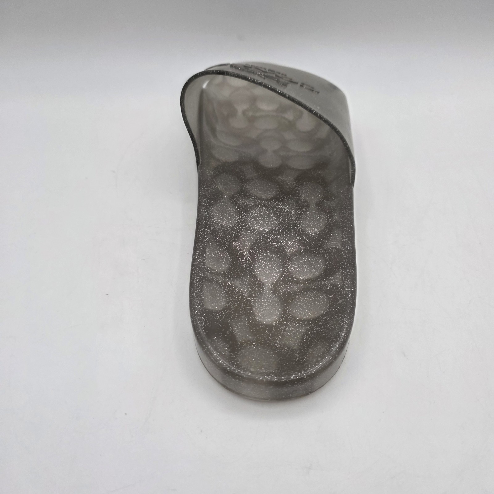 Coach Ulyssa Jelly Clear Slides glitter accent in about a size 10 – 10.5