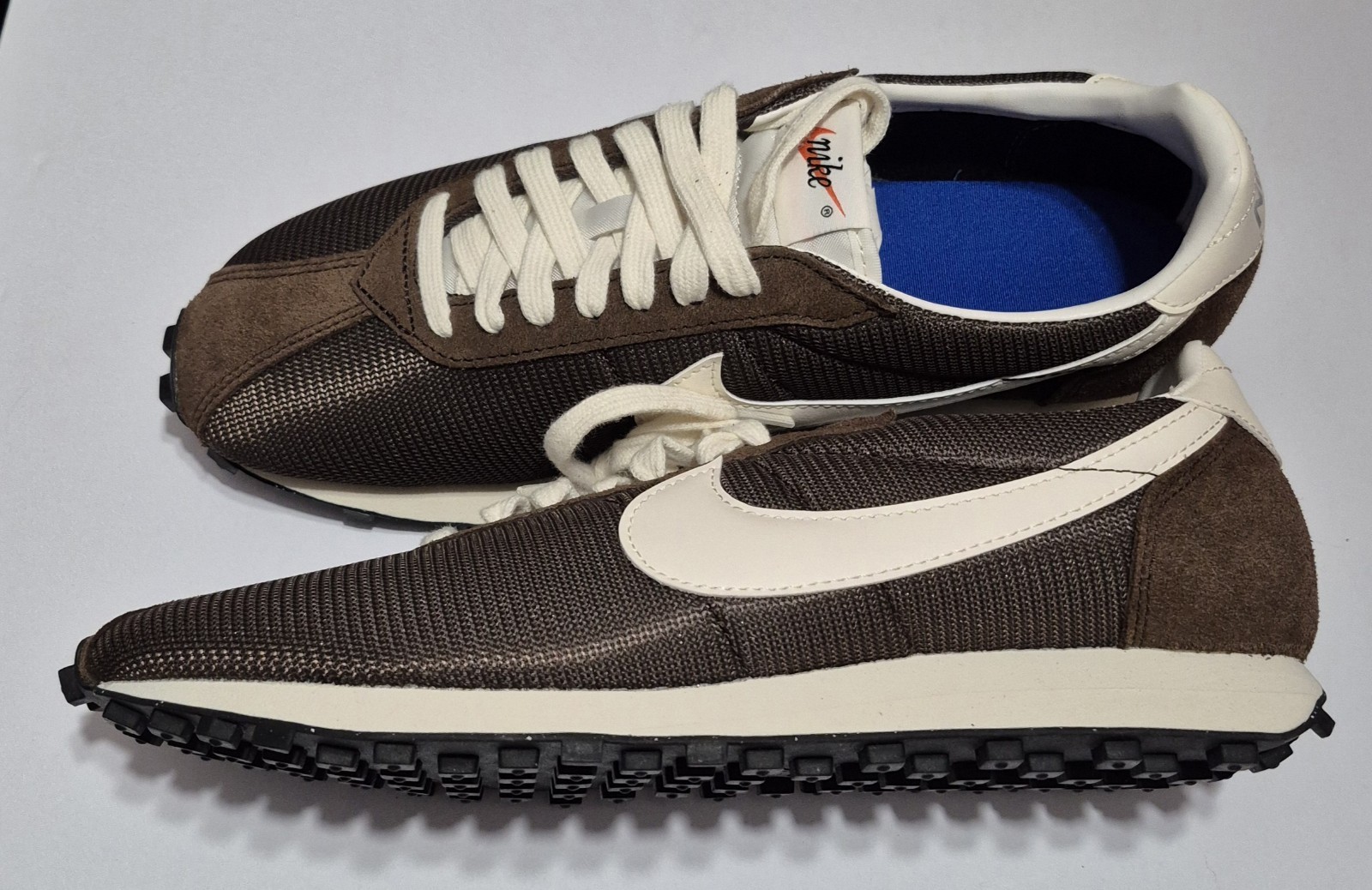 Nike LD-1000 Mens Size US 11 Mocha Brown/White Casual Sneakers Rare New✅