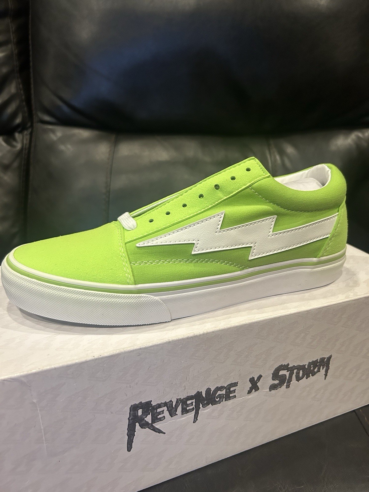 Revenge X Storm LA Exclusive Bolt Green New W/Box Mens Size 8