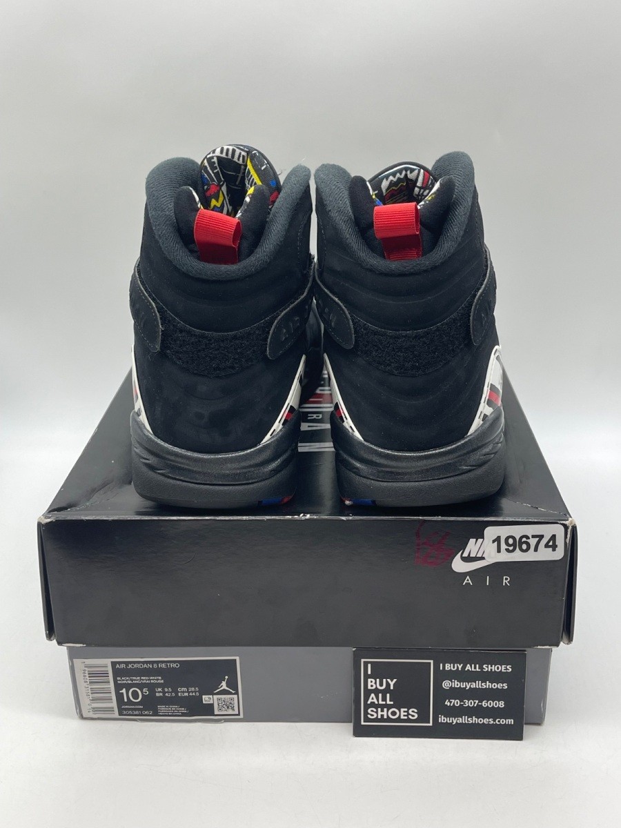 Jordan 8 Retro Playoffs (2023) 10.5 (Moderately Worn Pre-Owned) Size 10.5