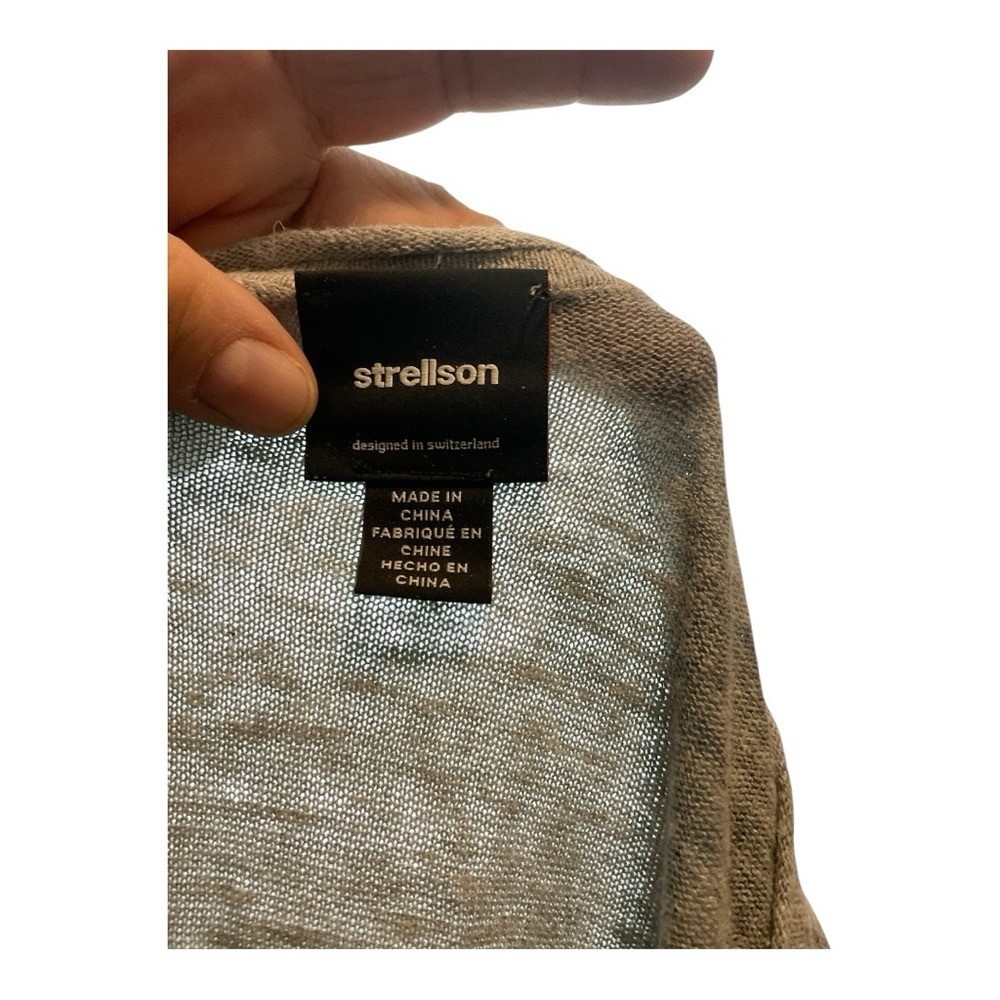 Men’s Strellson lightweight, long sleeve, shades of gray camo shirt, size XL