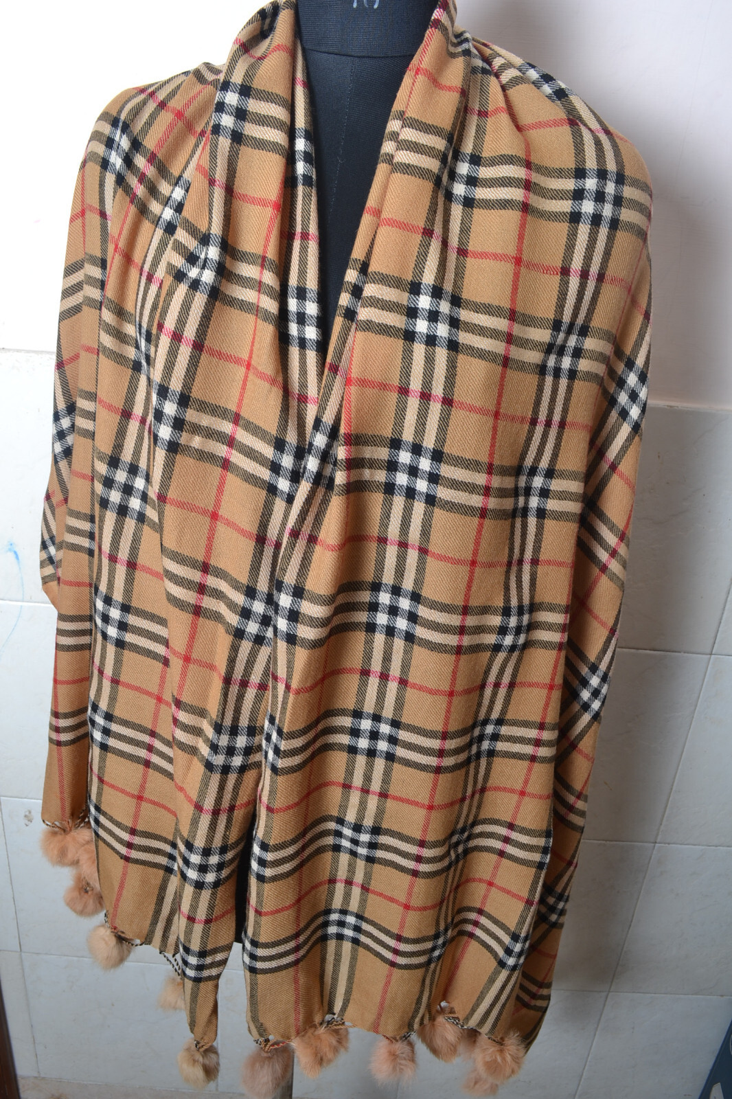 Pashmina 100% SOFT MINK Kashmir Shawl 75×200 cashmere wool :16 colors
