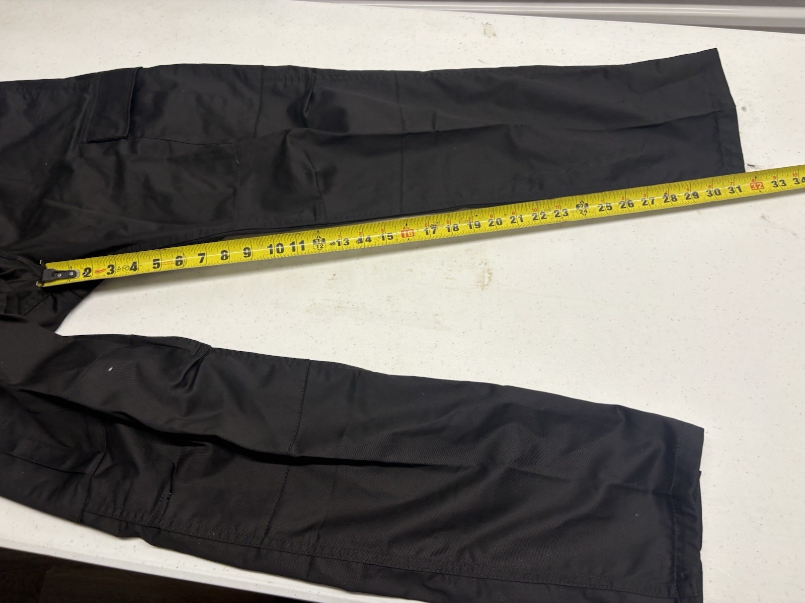 Rothco BDU Pants Mens Small Regular Black Tactical Cargo Military NWT