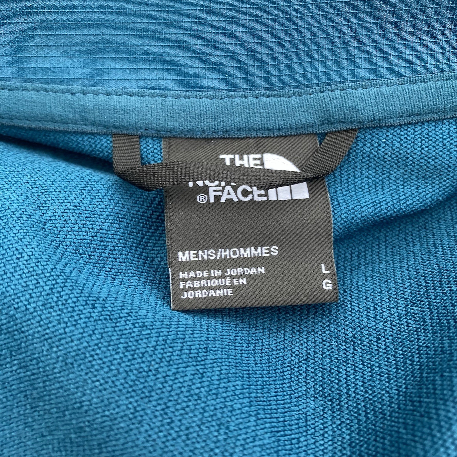 The North Face Willow Stretch Jacket Windwall Ripstop Midnight Petrol Blue Sz L