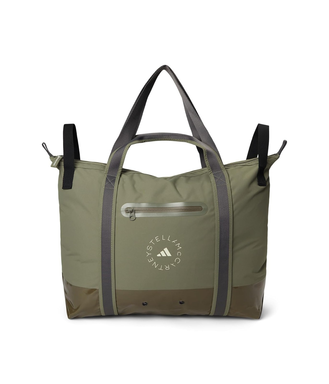 Adidas By Stella McCartney Tote Bag Olive Green 39.7 L JY4187 Retail $160
