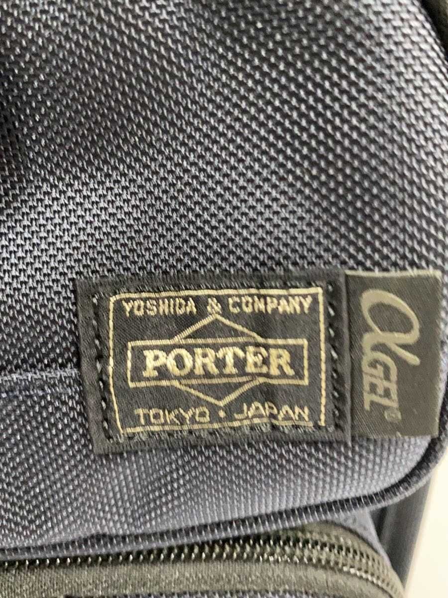 PORTER GEL GRIP 2WAY BRIEFCASE NVY Solid 381 17036