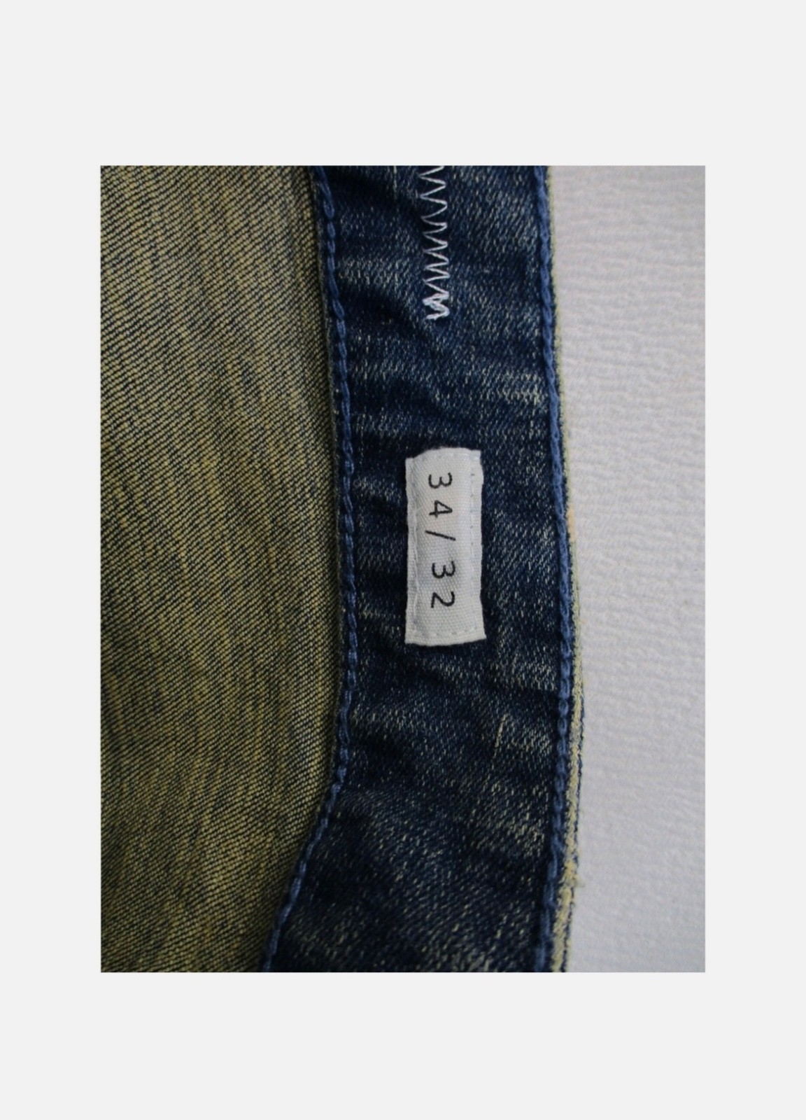 men jeans 34 First Row blue. New with tags