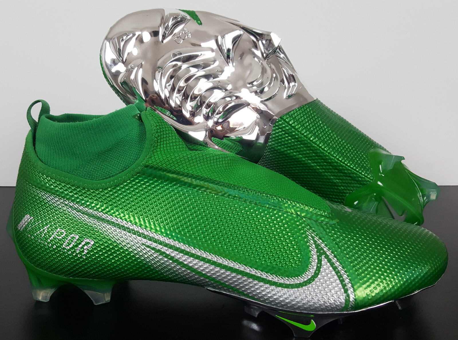 NIKE VAPOR 360 ELITE FOOTBALL CLEATS OREGON DUCKS PE GREEN CV3066-303 (SIZE 16W)