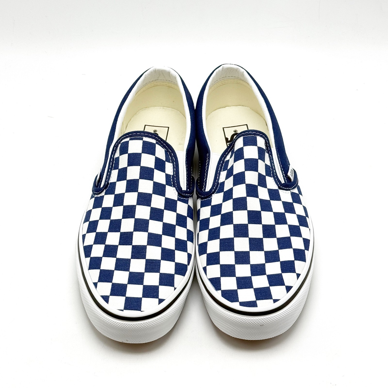 *NEW* Unisex VANS CHECKERBOARD SLIP-ON DEEP INDIGO BLUE (VN000DAHFOB) 👍