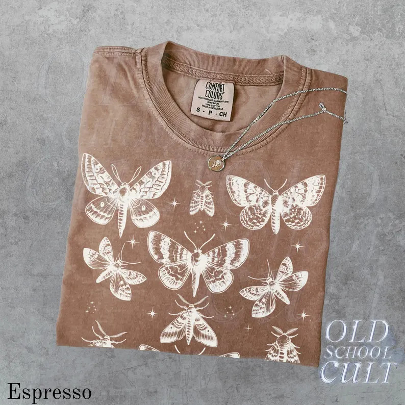 Butterfly Vintage Nature Insect Comfort Tee