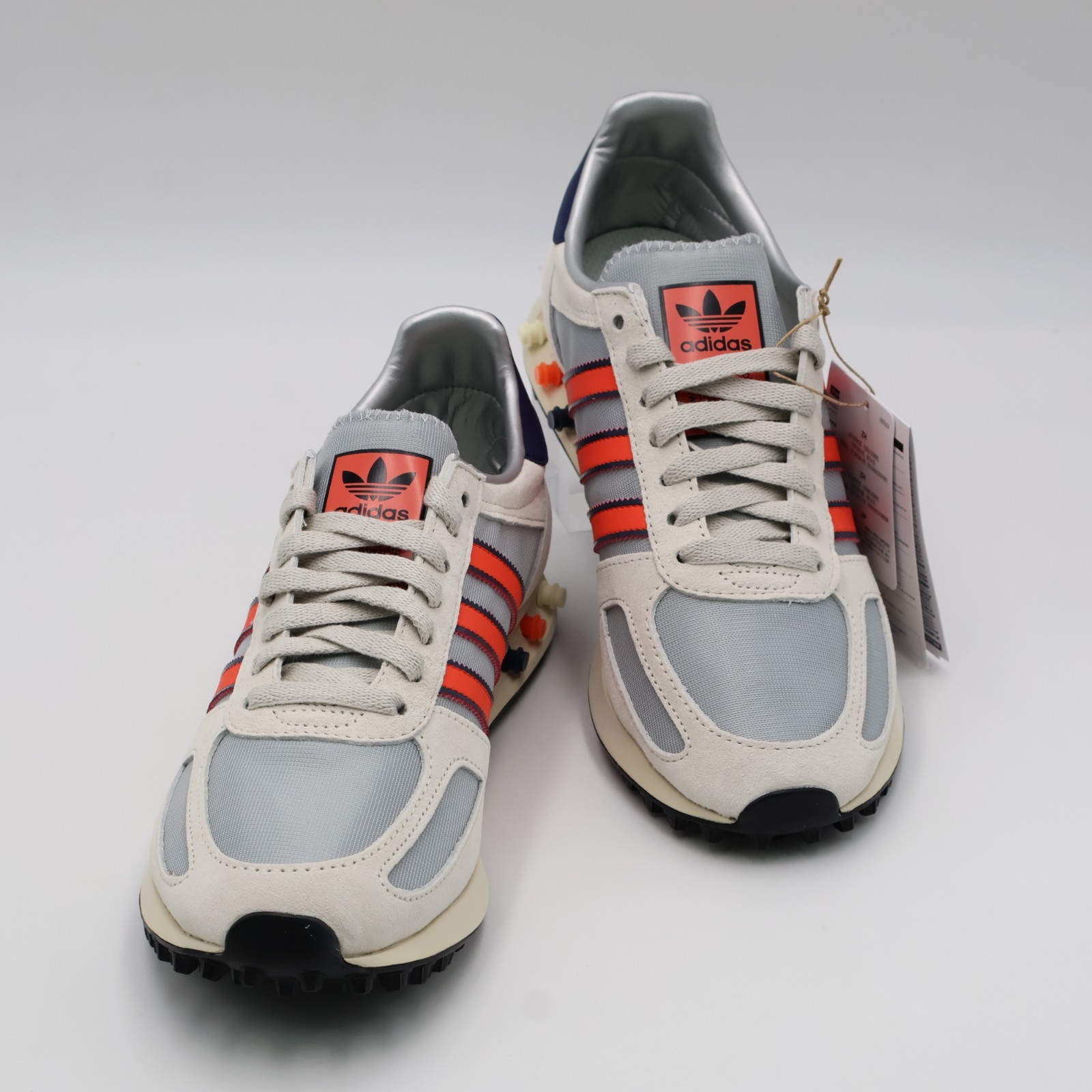 IH1651 adidas LA Trainer OG Silver Metallic Supplier Colour Dark Blue (Men’s)