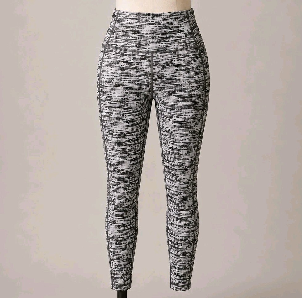 Tavi Active High Waisted Tight Leggings Small Concrete Gray NWT Yoga Pants
