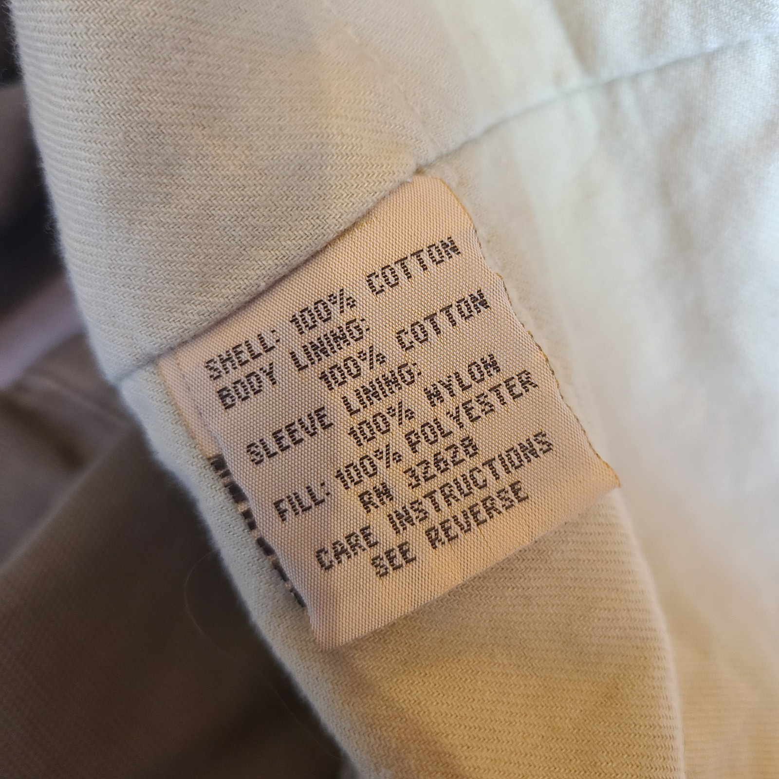 Swingster Plainsman Jacket Brown Canvas Heavy Chore Coat Seed Co Logo Size XL