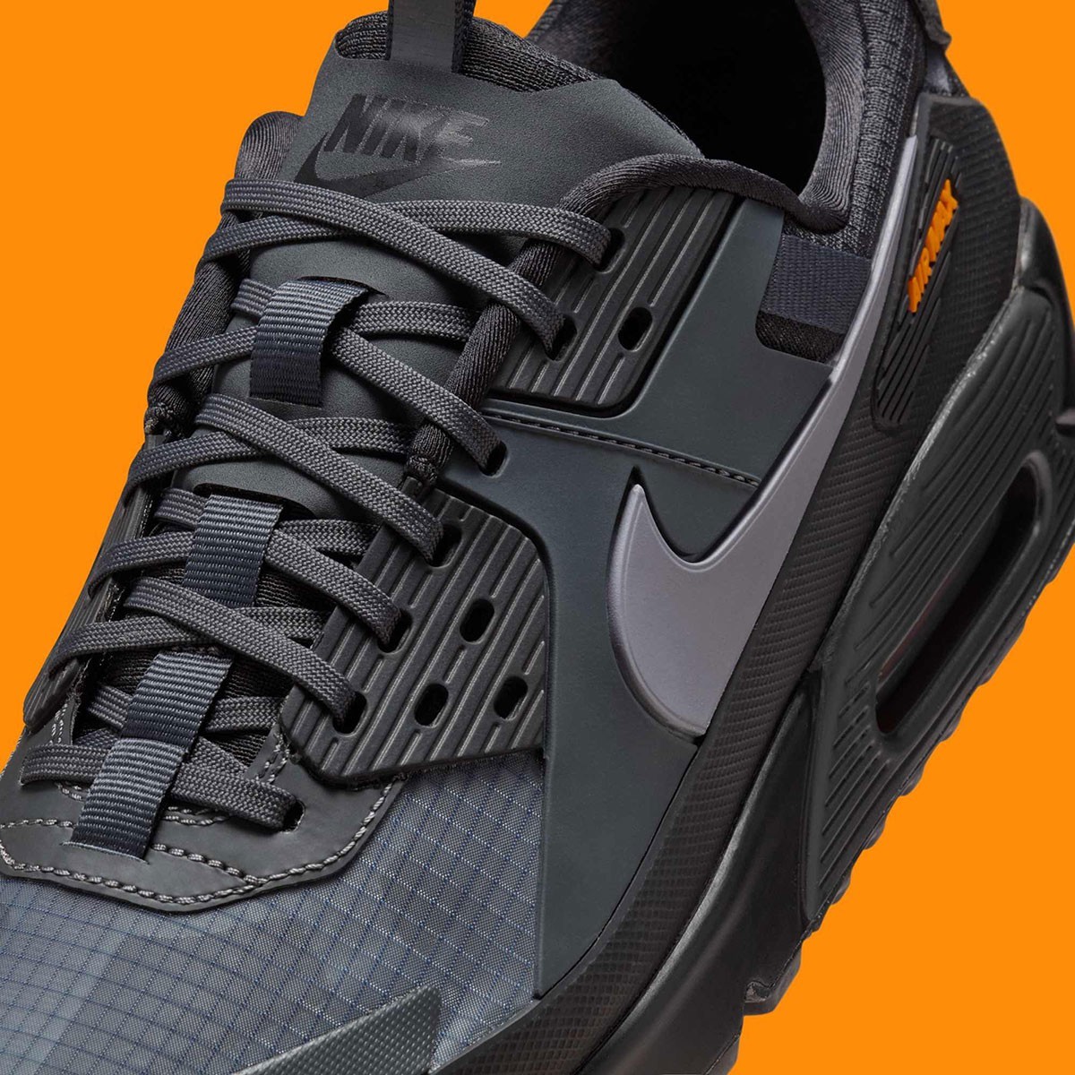 Nike Air Max 90 Drift Black Bright Ceramic Mens Sports Sneaker IO1908-001