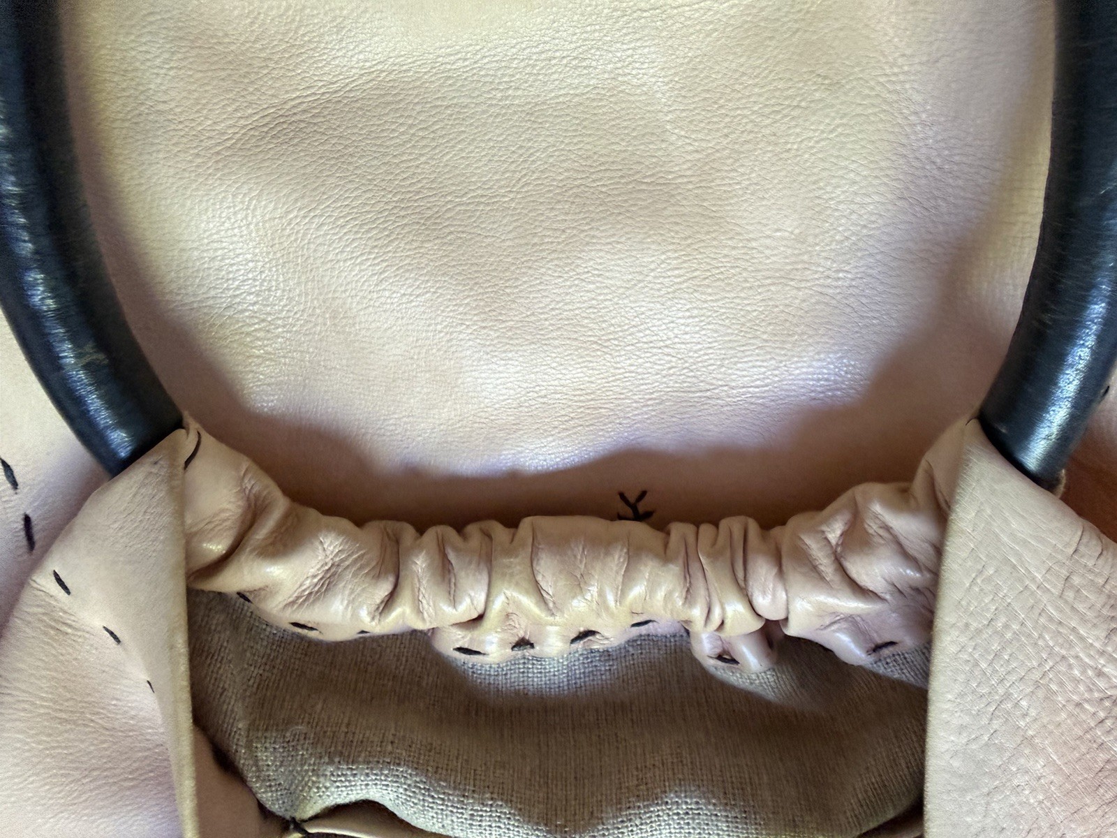 HENRY BEGUELIN Shoulder Bag Light Pink USED