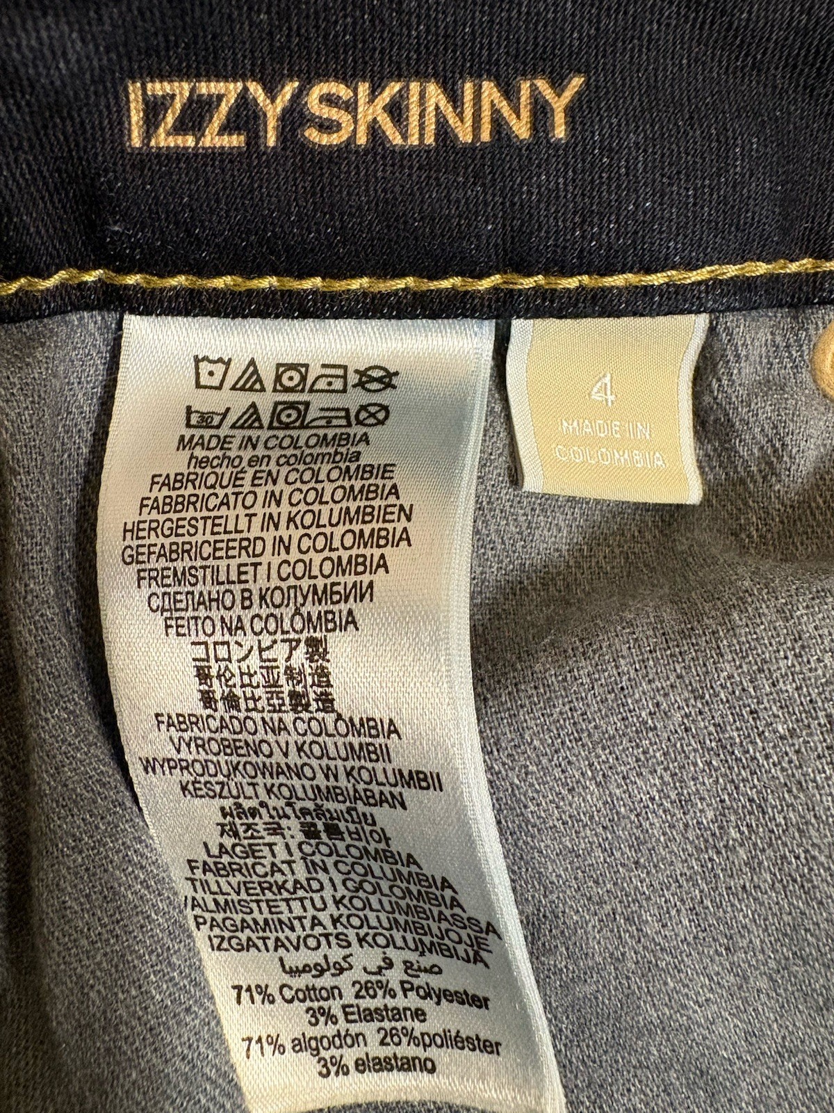 Michael Kors “Izzy” Women’s Skinny Jeans – Dark Wash Slim Fit Denim (Size 4)