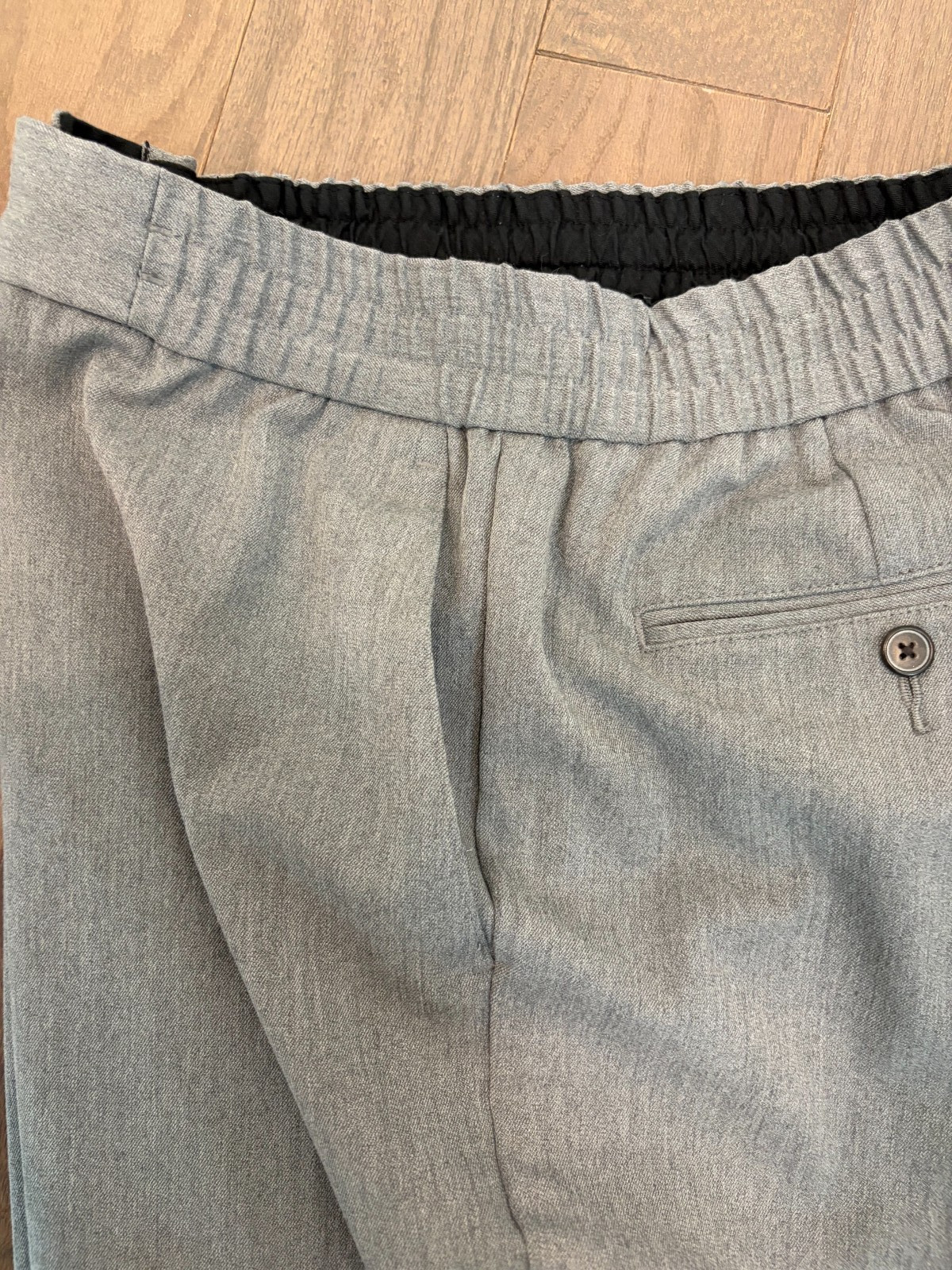 J Crew Pants Mens 32×32 Gray Stretch Tech Twill Slim Chino Travel Casual