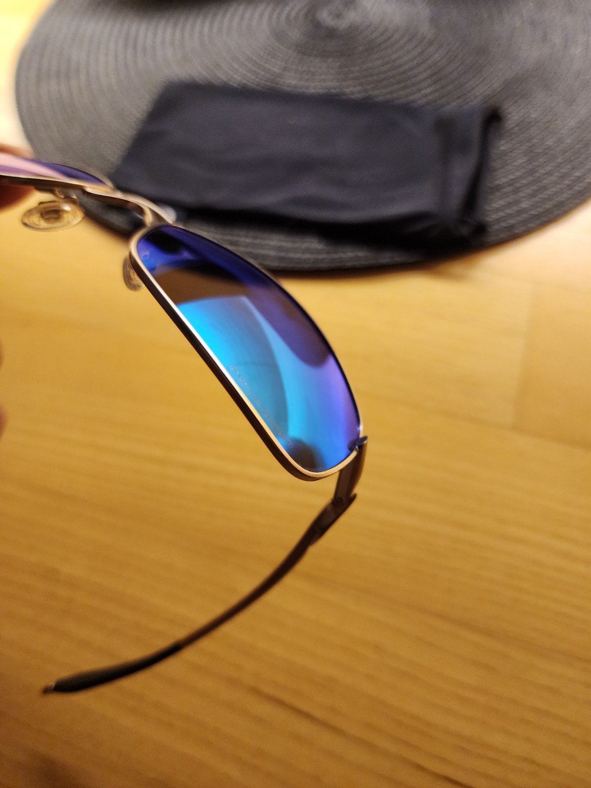 Oakley Crosshair 2.0 Alloy Metal Frame Blue Prizm Polarized Lens Full Pack New