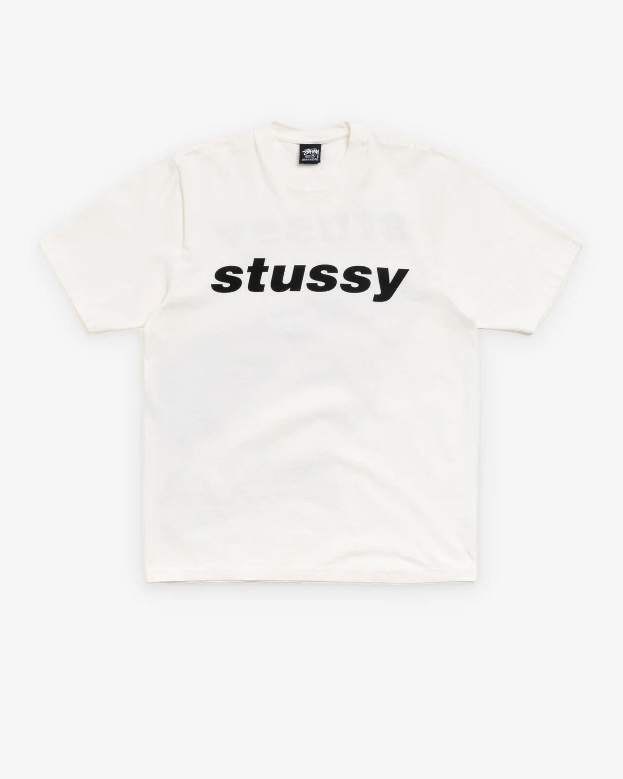 Stüssy Shark Tee Natural • Small