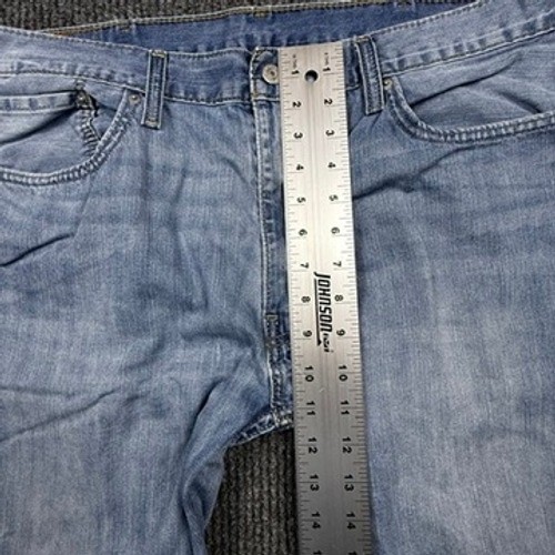 Levis 559 Relaxed Straight Leg Jeans Light Wash Blue Denim 38×30 00559-0363