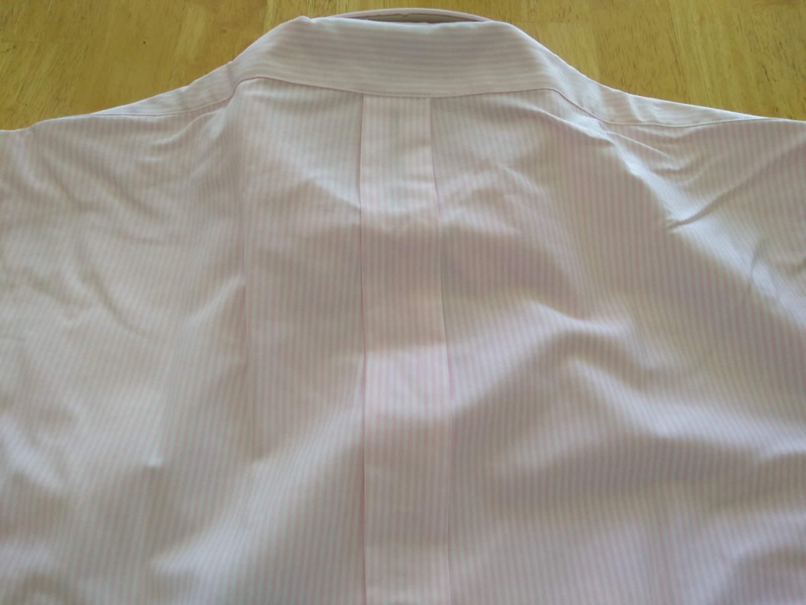 NWT Brooks Brothers Pink University Stripe Button Down 16.5-35 Madison MSRP $140