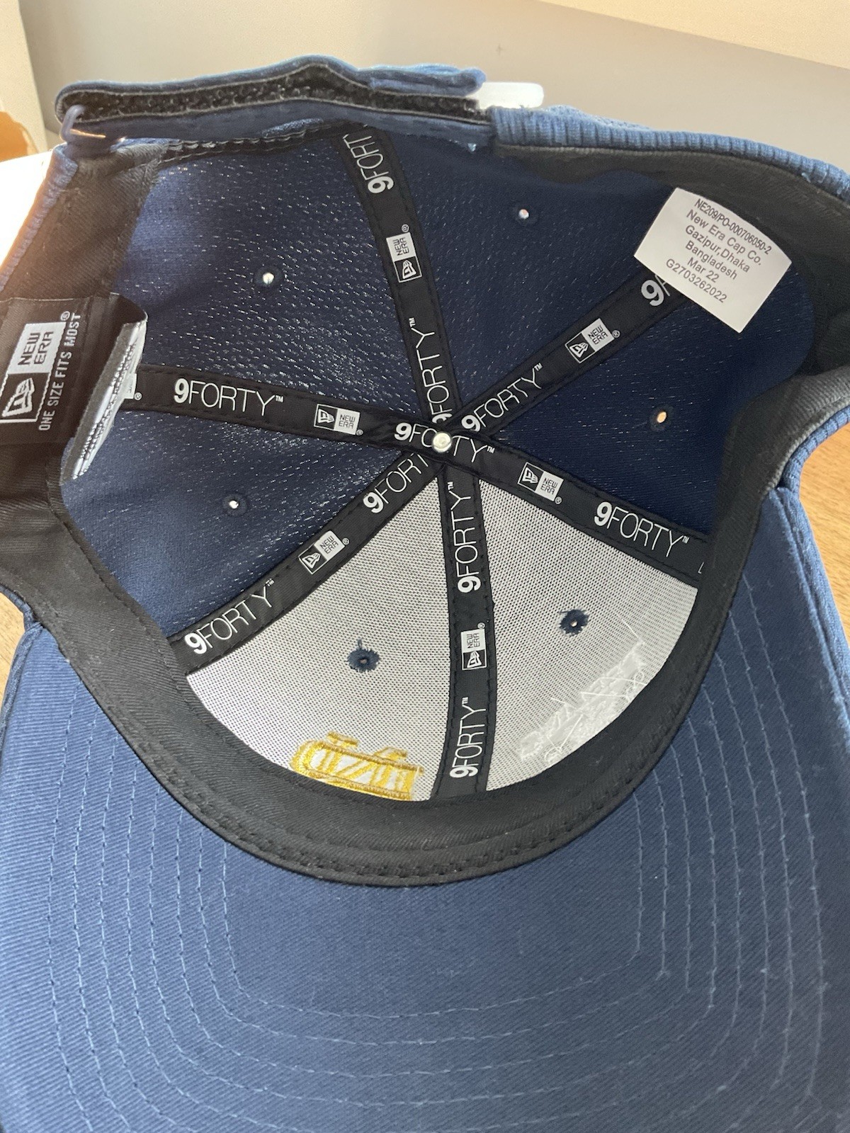 Mint Notre Dame Baseball Cap Teeling Whiskey Irish Distillery Adjustable