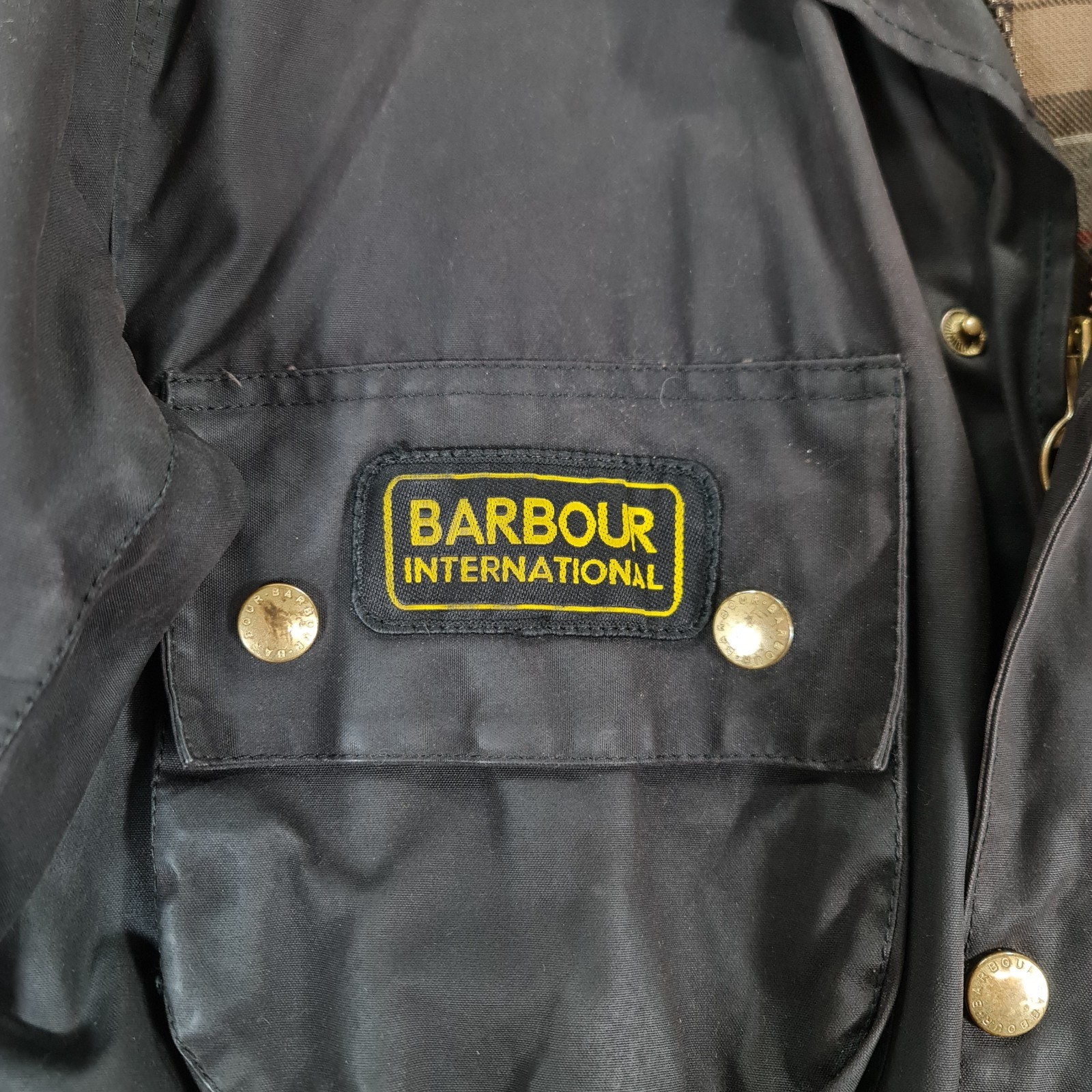 Barbour A7 Wax Jacket Mens Brown C42 / 107 cm Belted Waterproof Coutry