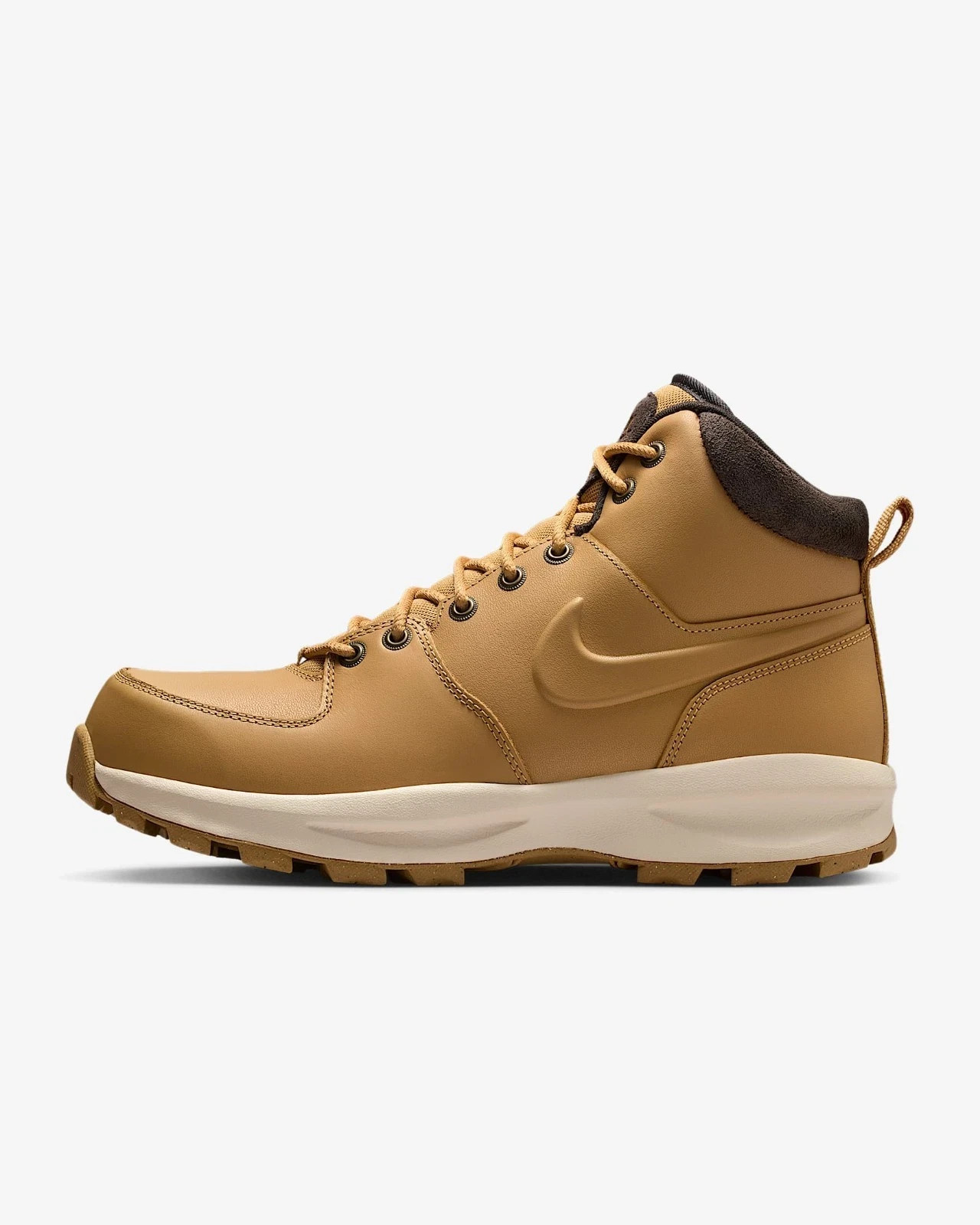Nike Manoa Leather Boots Water Resistant Wheat Tan HF7095-700 Men Size 12