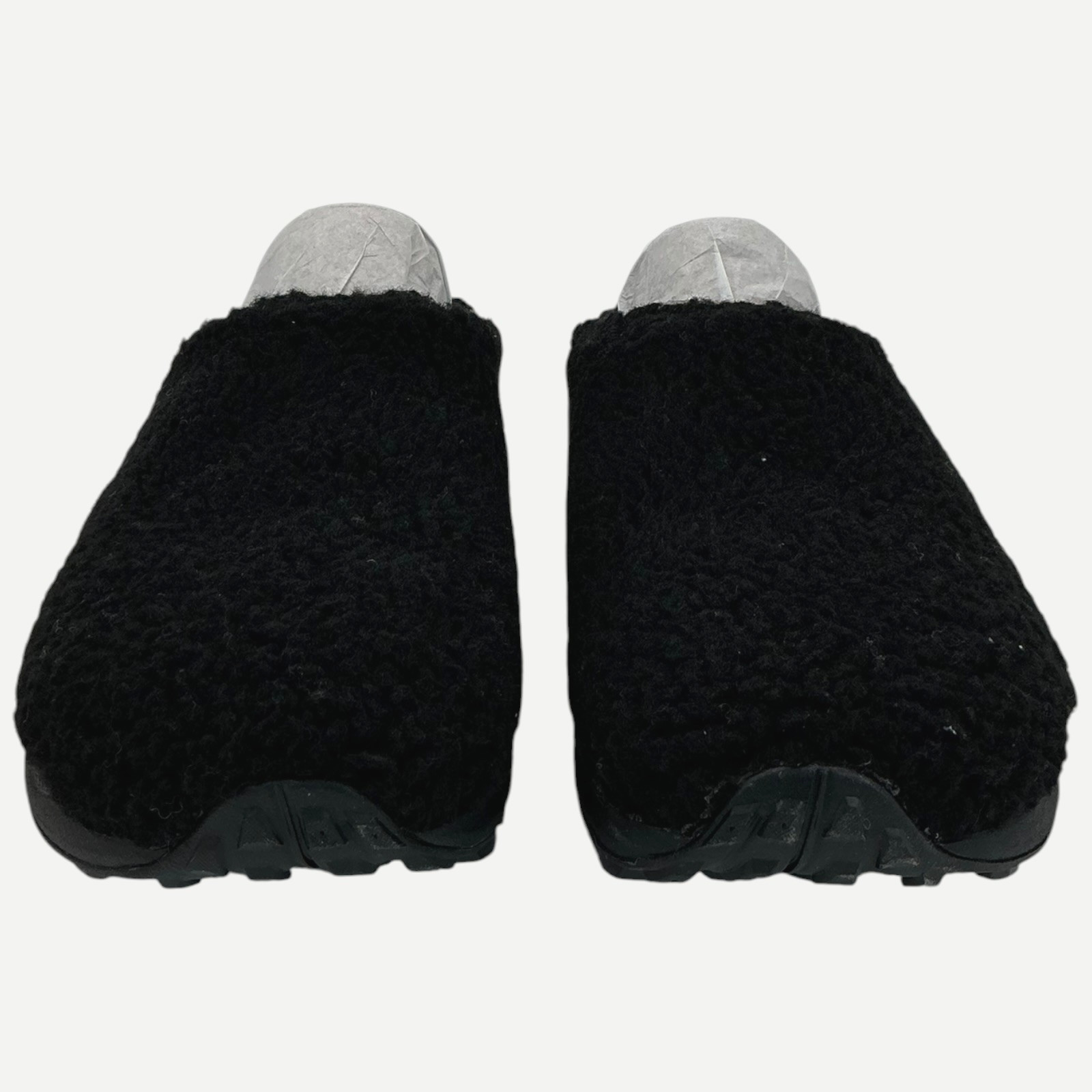 Topo Athletic Revive Men’s Size 10 Black Fleece Slip On Shoes NIB