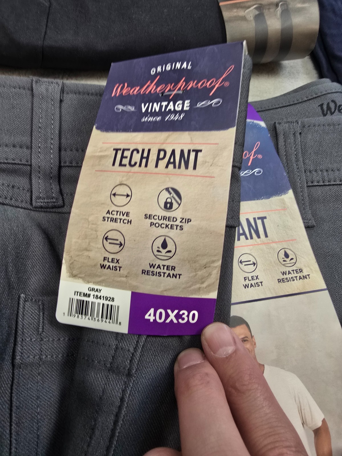 Weatherproof Vintage Tech Pants Mens Straight Fit Stretch Flex Pick Size Color