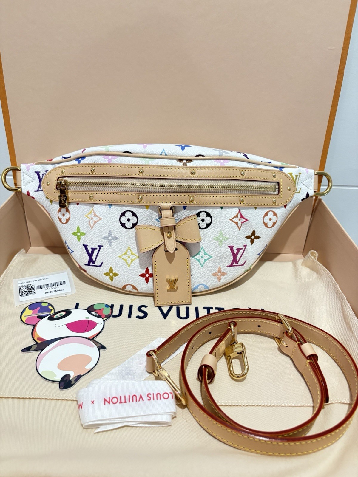 💖 NWT Louis Vuitton X Murakami High Rise Bumbag 💖